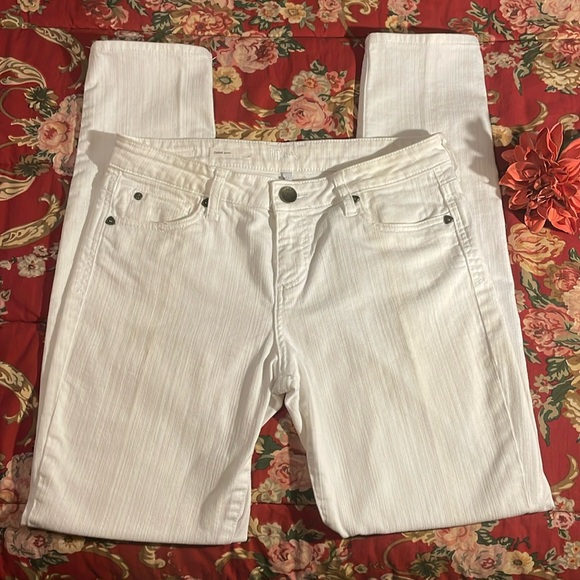 Kut from the Kloth Diana White Skinny Jeans, EUC, Sz 8 - Picture 3 of 14